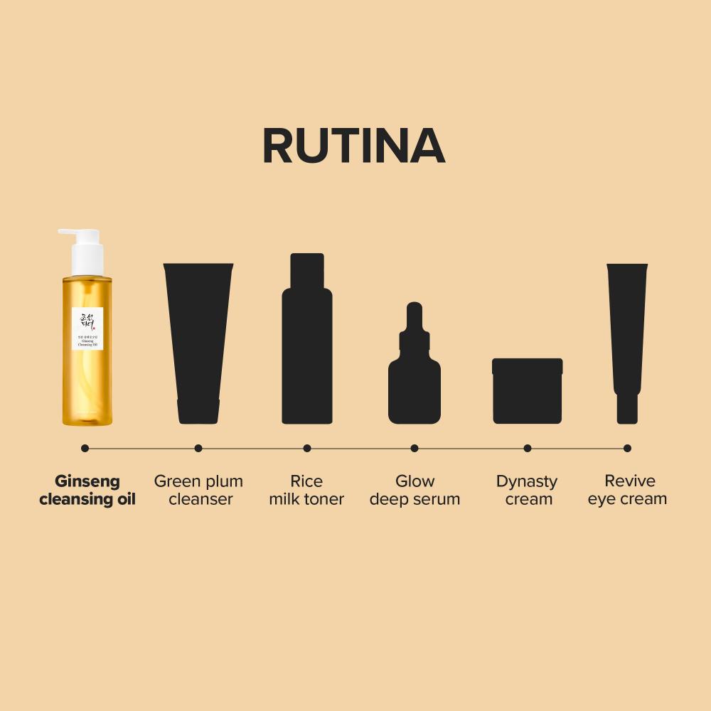 GINSENG CLEANSING OIL FOR GENTLE DAILY CLEANSING (ACEITE LIMPIADOR CON GINSENG)
